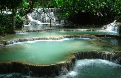 Kuang Si Waterfall in Luang Prabang